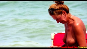 Topless Bikini Beach Babes Hidden Cam Voyeur HD Video