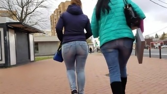 Two mature womans with big asses