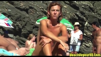 Sexy Naked Horny Female Nudists beach Spycam Voyeur HD