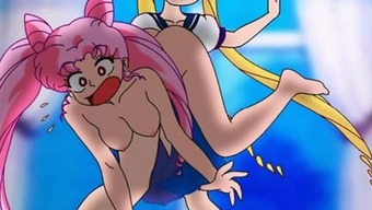 Sailormoon hentai fuck parody