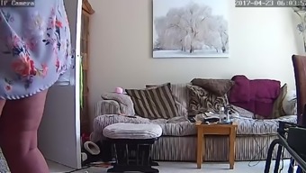 Housewife Milf Mature Mom Mum Upskirt - Hacked IP Camera