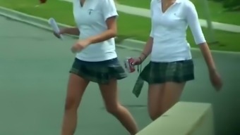 Sexy schoolgirls in hot uniforms