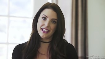 Angela White and Mercedes Carrera enjoy talking about sex games