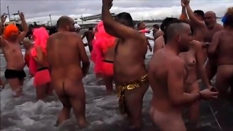 Amateur public beach sex