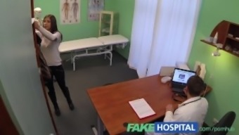 FakeHospital Young woman with killer body caught on camera getting fucked