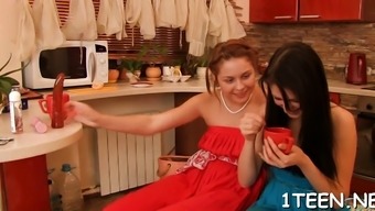 Classy russian woman blowing like a goddess