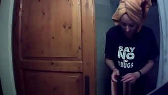 Swiss teen spied in the bathroom