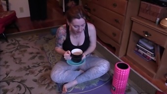 Yoga MILF Masturbates and Squirts for You