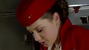 Elena Koshka Stewardess