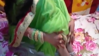 just married bride Saree in full HD desi video home mast chu