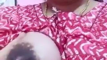 Indian milf with huge lactating breasts 