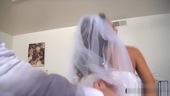 Wedding day fuck with my beautiful latina teen bride