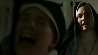 Sinful mothersuperior licking nuns cunt