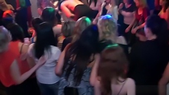 Amateur nightclub teens fucked by strippers