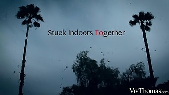 Stuck Indoors Together - Cadence Lux & Serena Blair - VivThomas