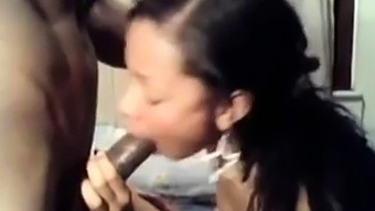 Hot Ebony girl gets fucked on cam