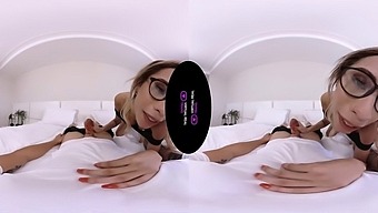 3D POV experience with a shemale in anal and vaginal sex