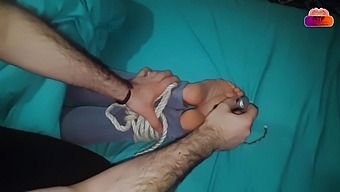 Tied and Tickled: Wifes' Feet Fetish in HD