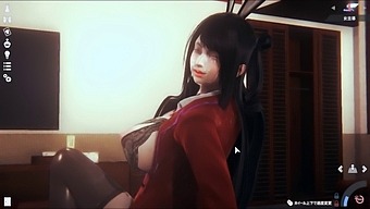 Big Natural Tits and Libido in a Sensual 3D Hentai Video