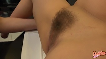 German MILF Gets a Creampie in Her Hairy Pussy and Ass