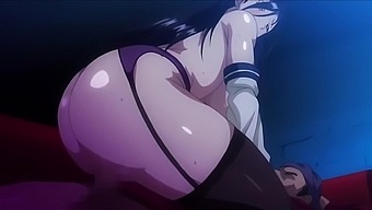 Small drilled anime beauties take on multiple partners in an intense group sex
