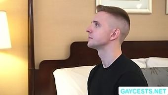 Gay doctor's patient receives deepthroat and blowjob from him